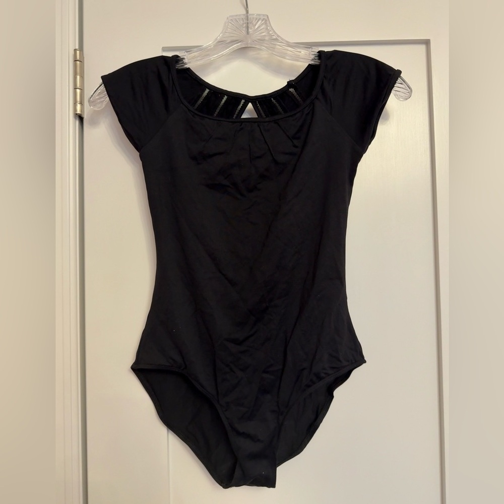 Mirelle Girls’ Black Leotard – Size 14